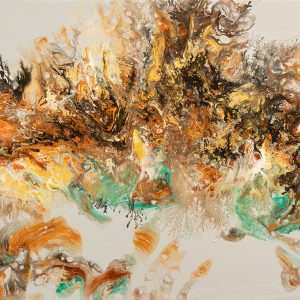 Cappuccino Tide Print